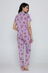 Zivame Toy Story Knit Cotton Pyjama Set - Orchid Bloom — thumbnail 2